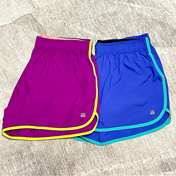 VSX Pants - 2 pairs VICTORIA'S SECRET SPORT THE PLAYER RUN SHORTS Vintage size large
